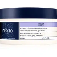 Phyto Violet Repairing No Yellow Mask regenerační maska pro blond a melírované vlasy 200 ml