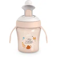 Suavinex Wonderland Learning Cup tréninkový hrnek Rose 200 ml