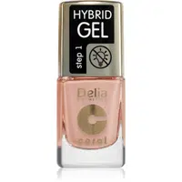 Delia Cosmetics Coral Nail Enamel Hybrid Gel gelový lak na nehty odstín 136 11 ml