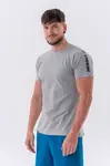 Nebbia Sportovní Fit tričko “Essentials” 326, XXL, světle šedá
