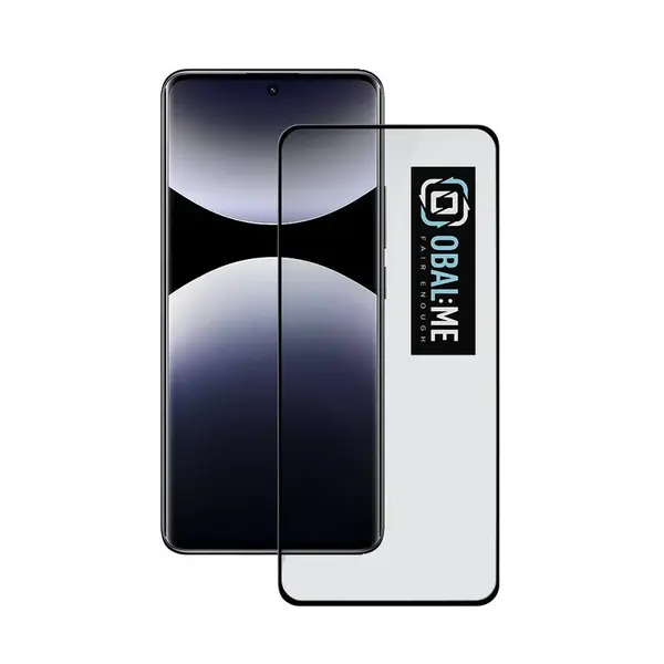 OBAL:ME 5D Tvrzené Sklo pro Xiaomi Redmi Note 14 Pro Plus 5G, černé