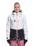 Meatfly dámská SNB & SKI bunda Gaia White | Bílá | Velikost L