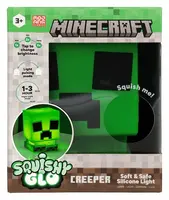 SquishyGlo Silikonové světlo Minecraft - Creeper - -