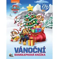 JIRI MODELS SAMOLEPKOVÁ KNÍŽKA VÁNOČNÍ TLAPKOVÁ PATROLA Samolepková knížka, mix, velikost