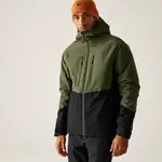 Pánská bunda regatta highton zelená/černá m