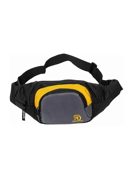 Ledvinka meatfly wally tmavě šedá/žlutá 4,6 l