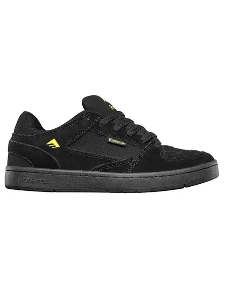 Emerica pánské boty Mute Black / Yellow / Black | Černá | Velikost 10 US