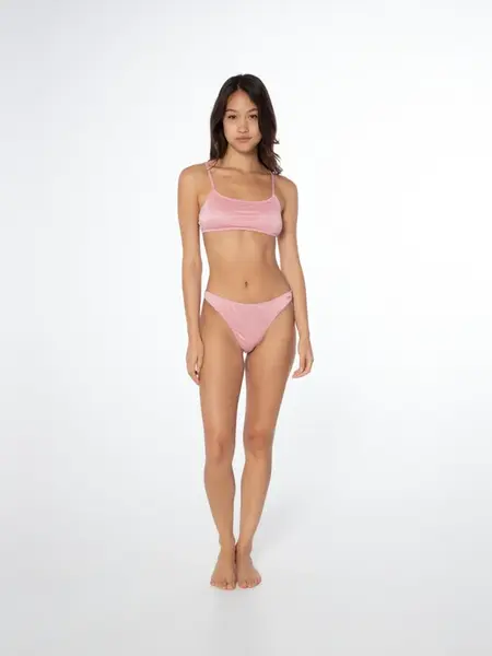 Dámské plavky protest lize růžová 42