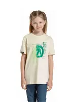Meatfly dětské tričko Artee Sand | Písková | Velikost 158 | 100% bavlna