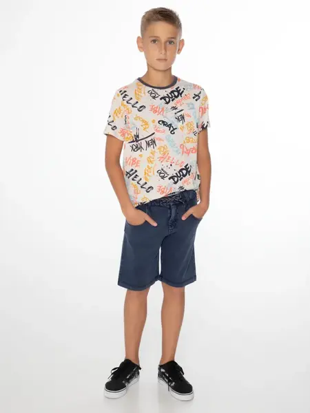 Chlapecké kraťasy protest orlin tmavě modrá 128