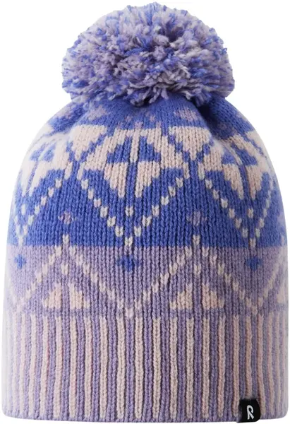 Dětská zimní čepice reima pohjoinen fialová 48-50