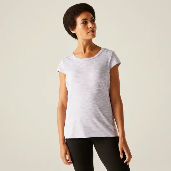 Dámské funkční tričko regatta hyperdimension ii světle fialová 40