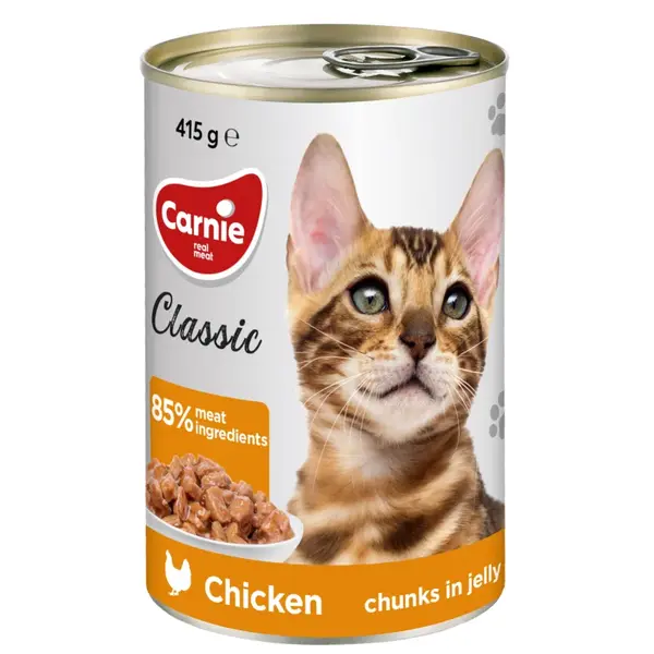 CARNIE Classic Kuracie kúsočky v želé 415 g (4493)