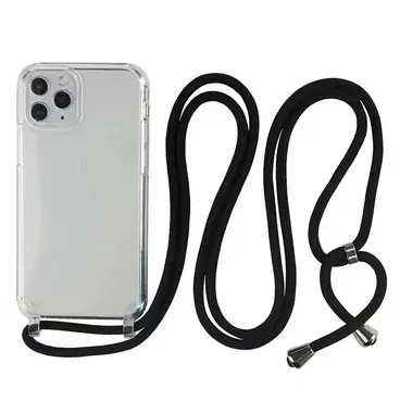 Pouzdro Strap Case pro iPhone 15 Transparent