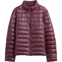 GAP V-FRCH LOGO LW PUFFER JKT Dámská prošívaná bunda, červená, velikost