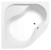 Polysan Vane - Rohová vaňa EDERA, 152x152x54 cm, biela 91111