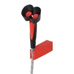 Sanela Lékařské sprchy - Ruční oční sprcha se dvěma hlavicemi, plastový držák na stěnu skříně SLSN 22