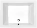 Polysan Deep - Hlboká sprchová vanička s konštrukciou, 100x75x26 cm, biela 72880