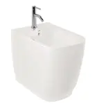 Kludi Resa S - Stojící bidet, otvor pro baterii, lesklá bílá 27BIB0143