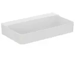 Ideal Standard Conca Ceram - Umývadlo na dosku 80x45 cm, bez prepadu, bez otvoru na batériu, biela T383101