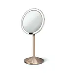 Simplehuman Kozmetické zrkadlá - Kozmetické cestovné zrkadlo s LED osvetlením, rose gold ST3010