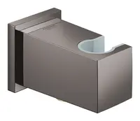 Grohe Euphoria Cube - Nástenné kolienko s držiakom, Hard Graphite 26370A00