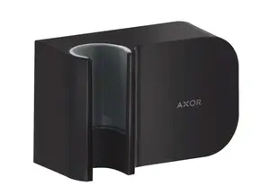 Axor One - Nástěnné kolínko s držákem, matná černá 45723670