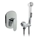 Mereo Viana - Bidetová baterie pod omítku, se sprškou a tělesem, chrom CBE60105BS