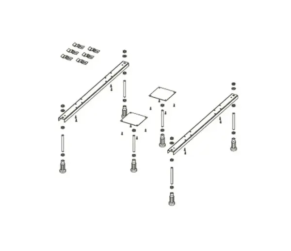 RIHO Příslušenství - Nožičky k vaně 207095