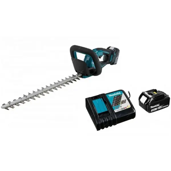 Makita Zahradní technika - 18V AKU plotové nůžky 50 cm, 1x aku 3,0 Ah LXT, nabíječka DUH506RF