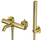 OMNIRES Y - Vaňová batéria s príslušenstvom, kefovaná mosadz Y1231BSB