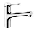 Hansgrohe Zesis M33 - Drezová batéria 150, s výsuvnou spŕškou, EcoSmart, chróm 74810000