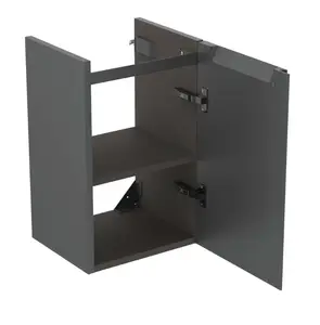 Ideal Standard Finesse - Skrinka pod umývadielko, 35x31x55 cm, 1 dvierka, pánty vpravo, matný antracit E3403Y2