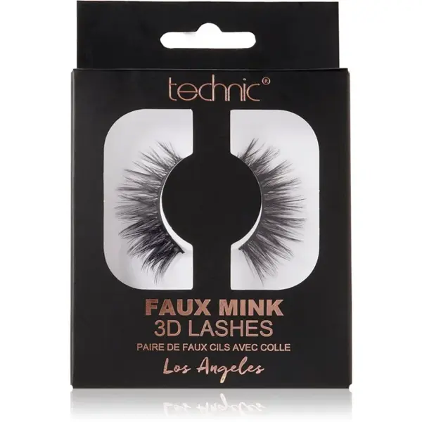 Technic Cosmetics Faux Mink umelé mihalnice Los Angeles 1 pár
