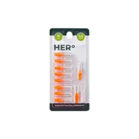 HERBADENT HERo doplňkové balení mezizubních kartáčků 0,8 mm, 10 ks