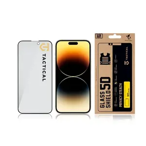 Ochranné sklo Tactical Glass Shield Privacy Stealth 5D pro Apple iPhone 14 Pro, černá