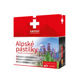 Cemio Alpské pastilky, 40 pastilek