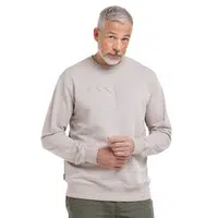 Bushman Pánská mikina Devon, pískově hnědá XXXXL