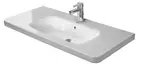 Duravit DuraStyle - Umyvadlo 100x48 cm, s 1 otvorem pro baterii, bílá 2320100000