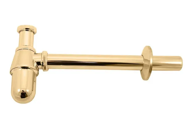 RAV Slezák Umyvadlové příslušenství - Designový sifon, zlatá MD0545Z