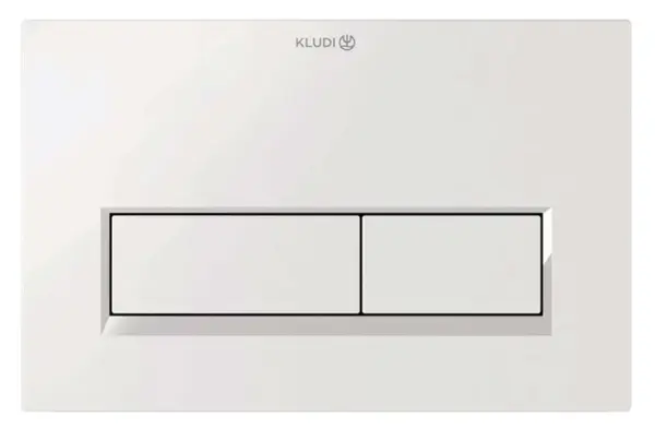 Kludi Unifix - Ovládání splachování, lesklá bílá 32PP0143