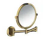 Axor Universal Circular - Kosmetické nástěnné zrcátko, leštěný vzhled zlata 42849990