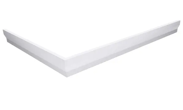 Gelco Sara - Panel čelní 90 x 75 cm, výška 10 cm, levý, bílá GP9075L