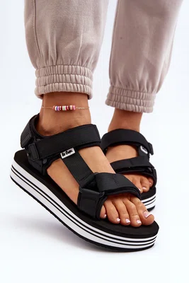 Dámské sandály na platformě Lee Cooper