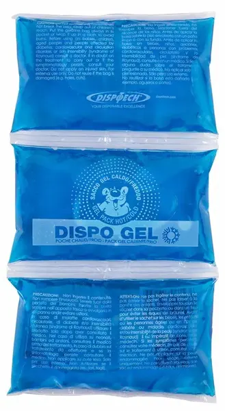 DISPO GEL gelový sáček horký/stud. 14x24cm (dělený)