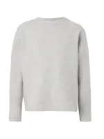 JACK & JONES Sveter 'JCOBLANKS'  sivá melírovaná