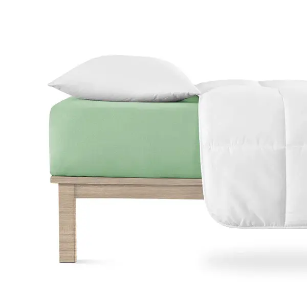 Napínací prostěradlo jersey s elastanem zelené