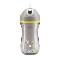 CHICCO Hrneček Sport se slámkou grey, 14m+ 266 ml