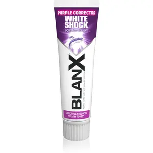 BlanX White Shock Purple bělicí zubní pasta s fialovým pigmentem 78 ml