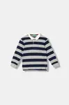 Dětská bavlněná polokošile United Colors of Benetton